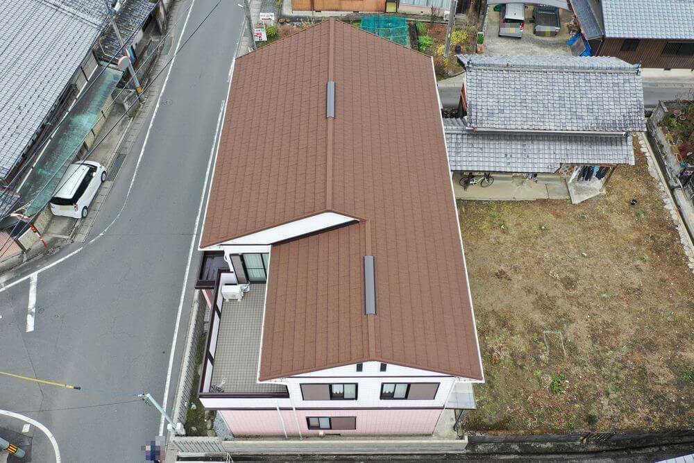 施工後(屋根) 3 (11) (1) 橿原市 外装塗装 リペイント匠