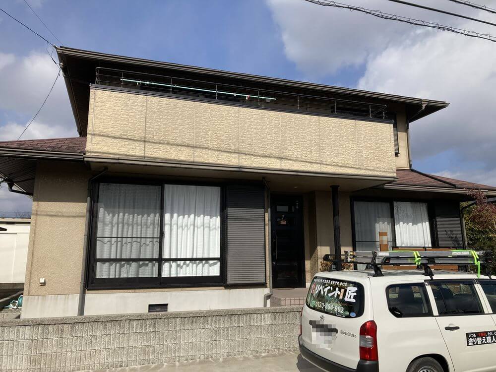 施工前1 (21) (1) 生駒市 外壁塗装 リペイント匠