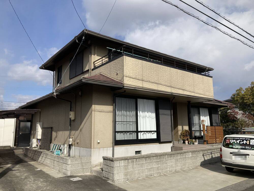 施工前3 (19) (1) 生駒市 外壁塗装 リペイント匠