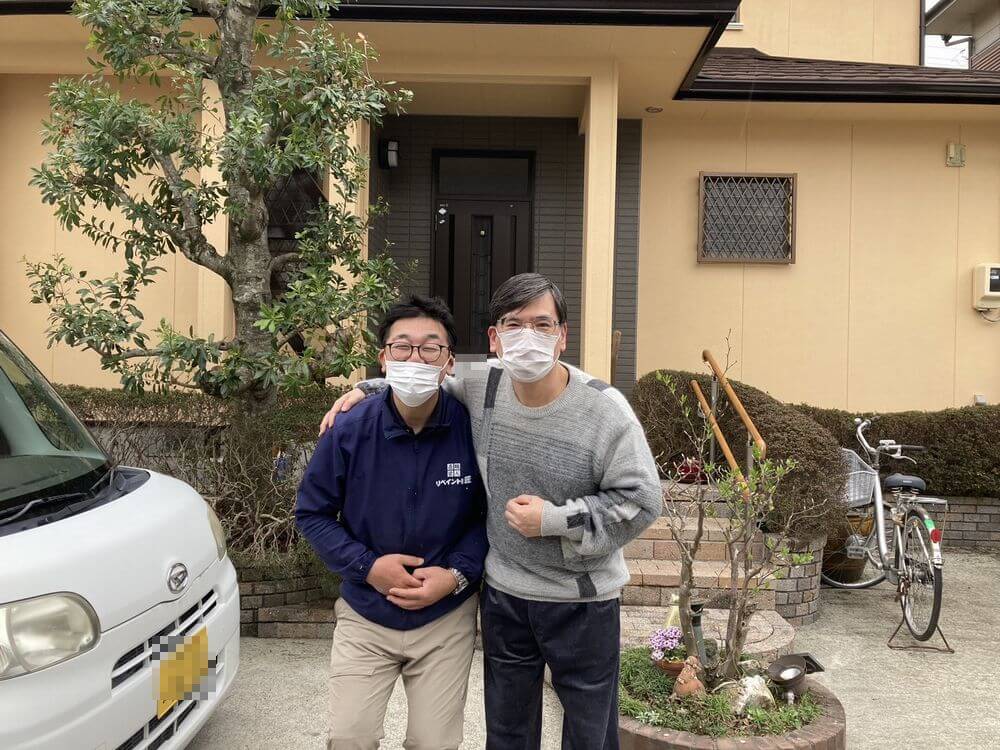 生駒市　外壁塗装　リペイント匠