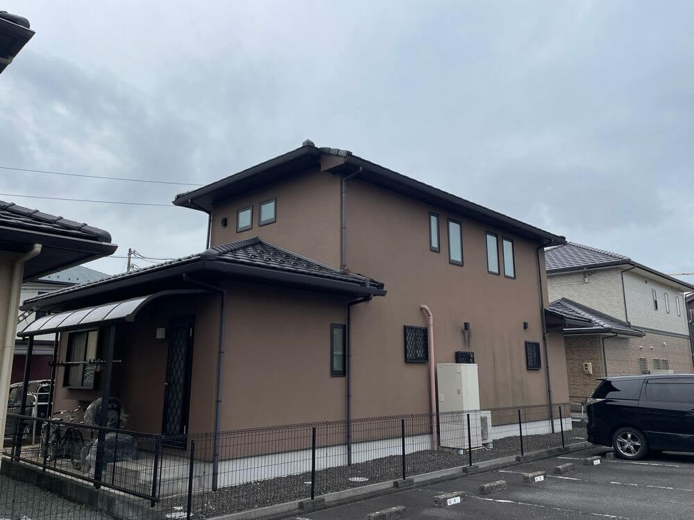 〇施工前4 (1) 生駒市 外壁塗装 リペイント匠