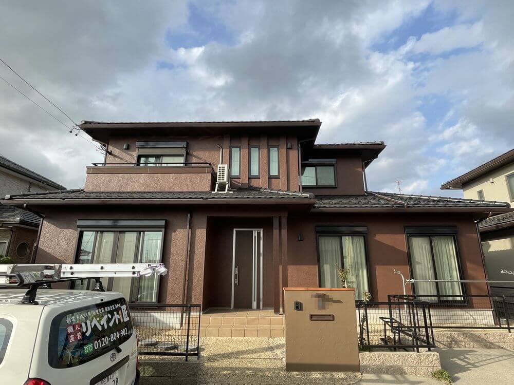 〇施工後1 (1) 生駒市 外壁塗装 リペイント匠