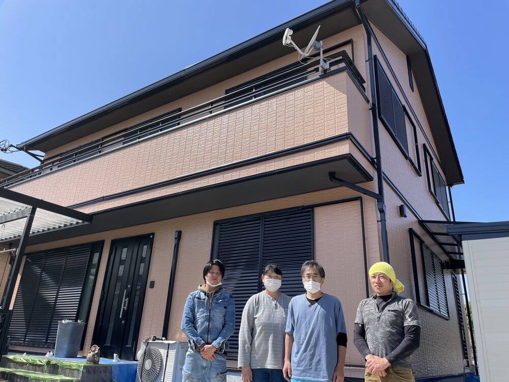 ツーショット写真 (1) 奈良市 外壁塗装 リペイント匠