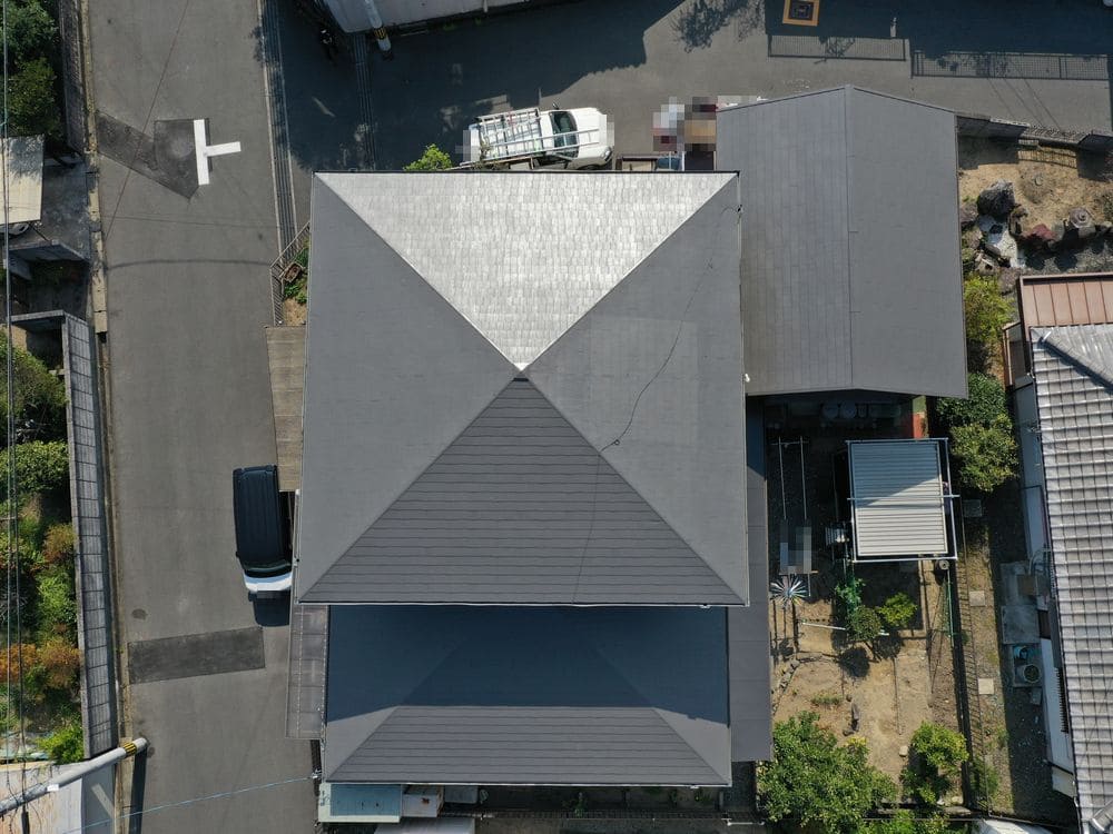 屋根 施工後1 (5) 生駒市 外壁塗装 リペイント匠