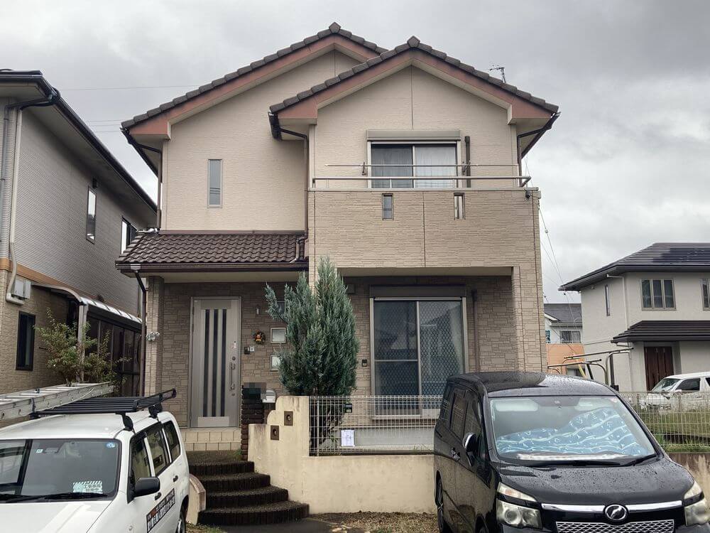 施工前 1 (1) 生駒市 外壁塗装 リペイント匠