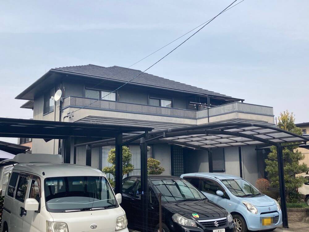 施工前 2 (2) (1) 橿原市 外装塗装 リペイント匠