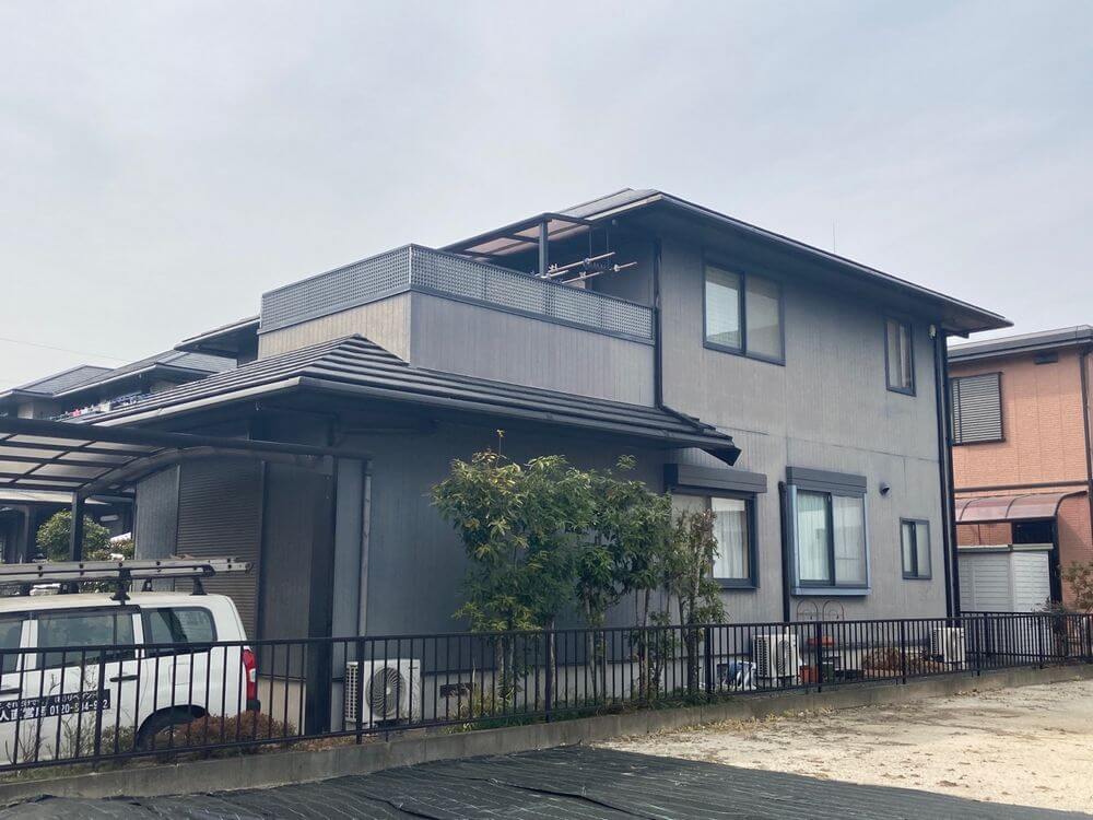 施工前 3 (2) (1) 橿原市 外装塗装 リペイント匠