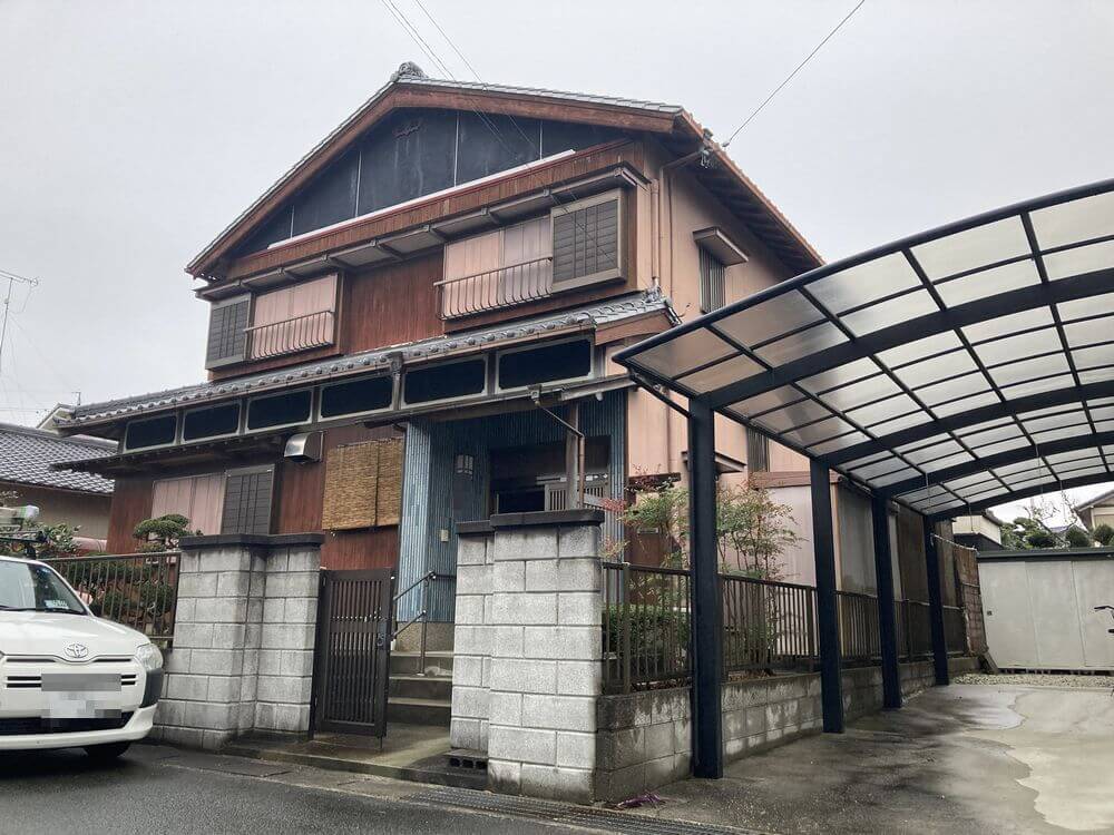 施工前 3 (4) (1) 生駒市 外壁塗装 リペイント匠