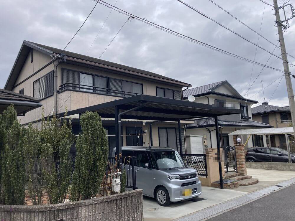 施工前3 (1) (2) (1) 奈良市 外壁塗装 リペイント匠