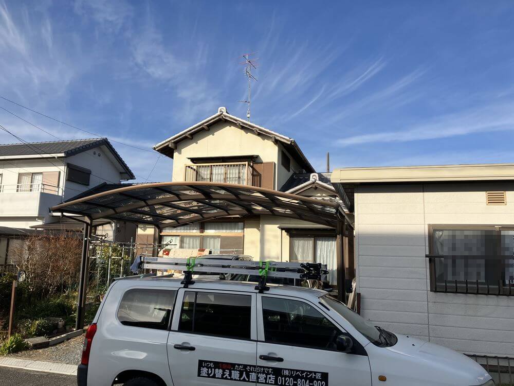 奈良市　外壁塗装　リペイント匠