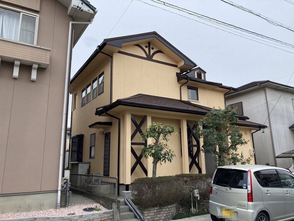 生駒市　外壁塗装　リペイント匠