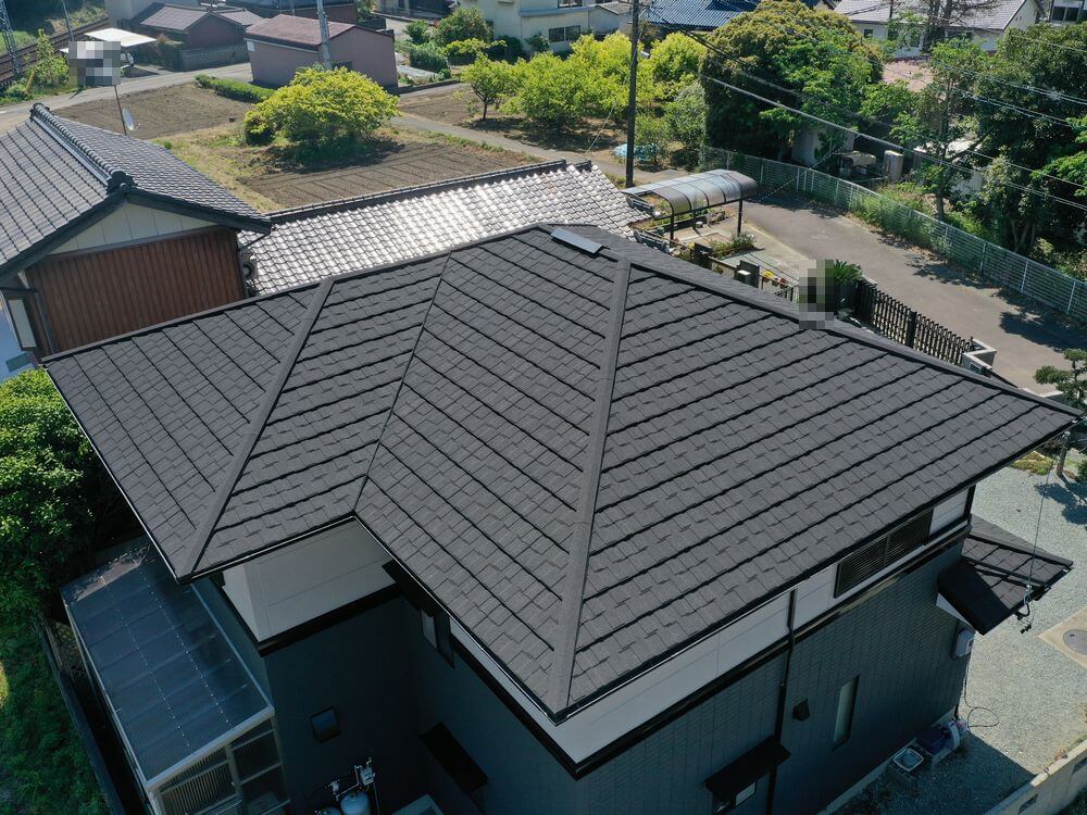 カバー施工後1 (1) 生駒市 外壁塗装 リペイント匠