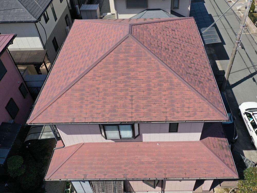 屋根施工前1 生駒市 外壁塗装 リペイント匠