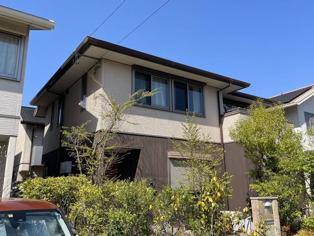 施工前2 (1) 生駒市 外壁塗装 リペイント匠