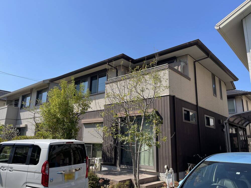 施工前3 (1) 生駒市 外壁塗装 リペイント匠