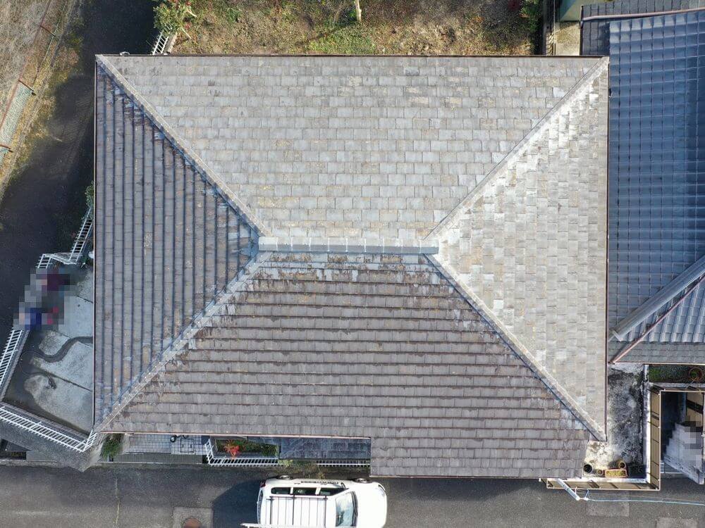 施工前(屋根) 1 橿原市 屋根塗装 リペイント匠