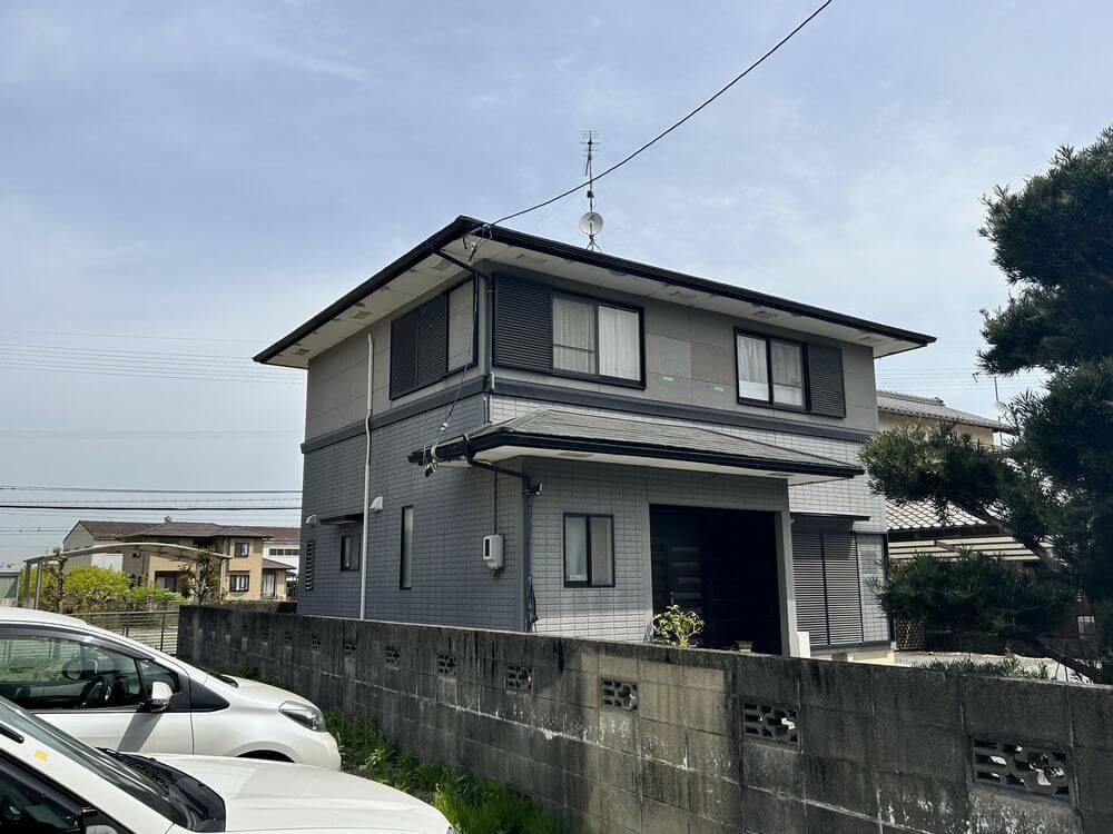 施行前2 (1) 生駒市 外壁塗装 リペイント匠