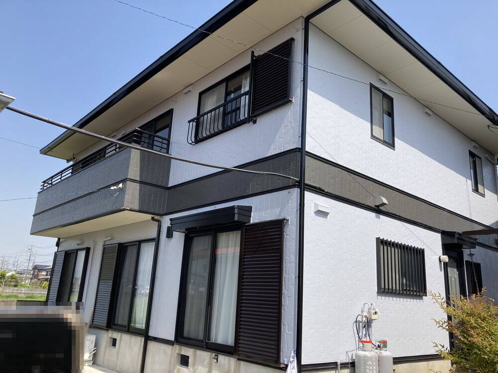 施行後3 (2) (1) 生駒市 外壁塗装 リペイント匠