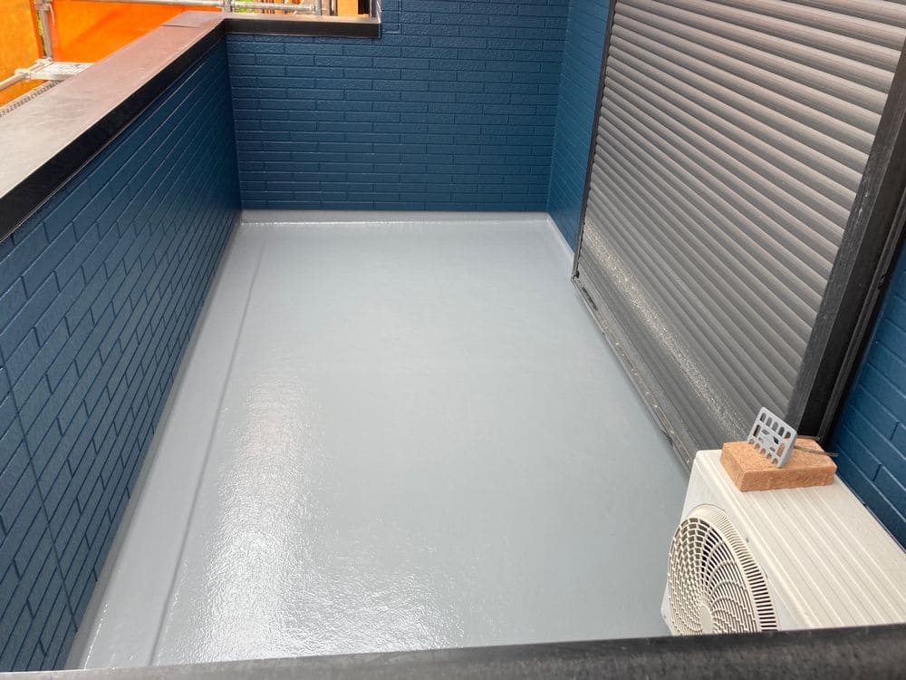 生駒市-施工後_防水塗装 生駒市の外壁塗装、屋根塗装、防水工事をリペイント匠が施工した写真