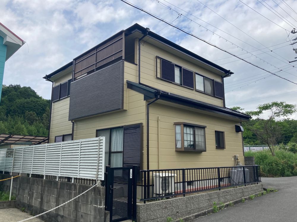I様③_施工後_外壁全体_施工完了 橿原市 外壁塗装 リペイント匠