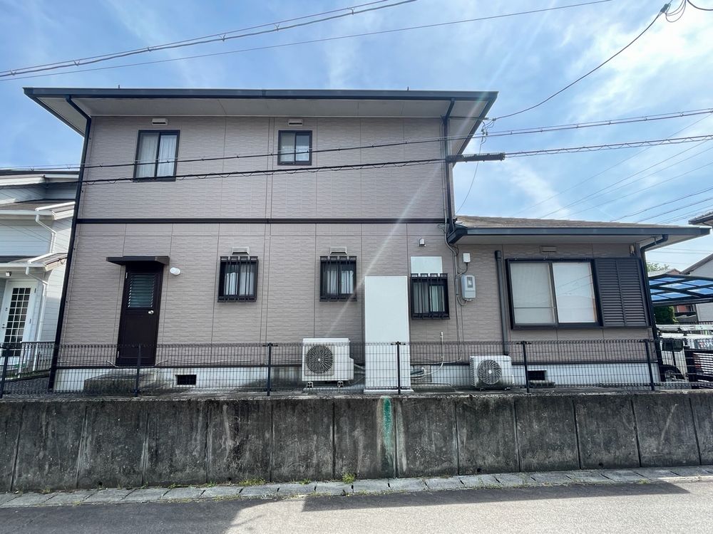 M様亀山施工前_外壁全体 生駒市 外壁塗装 リペイント匠