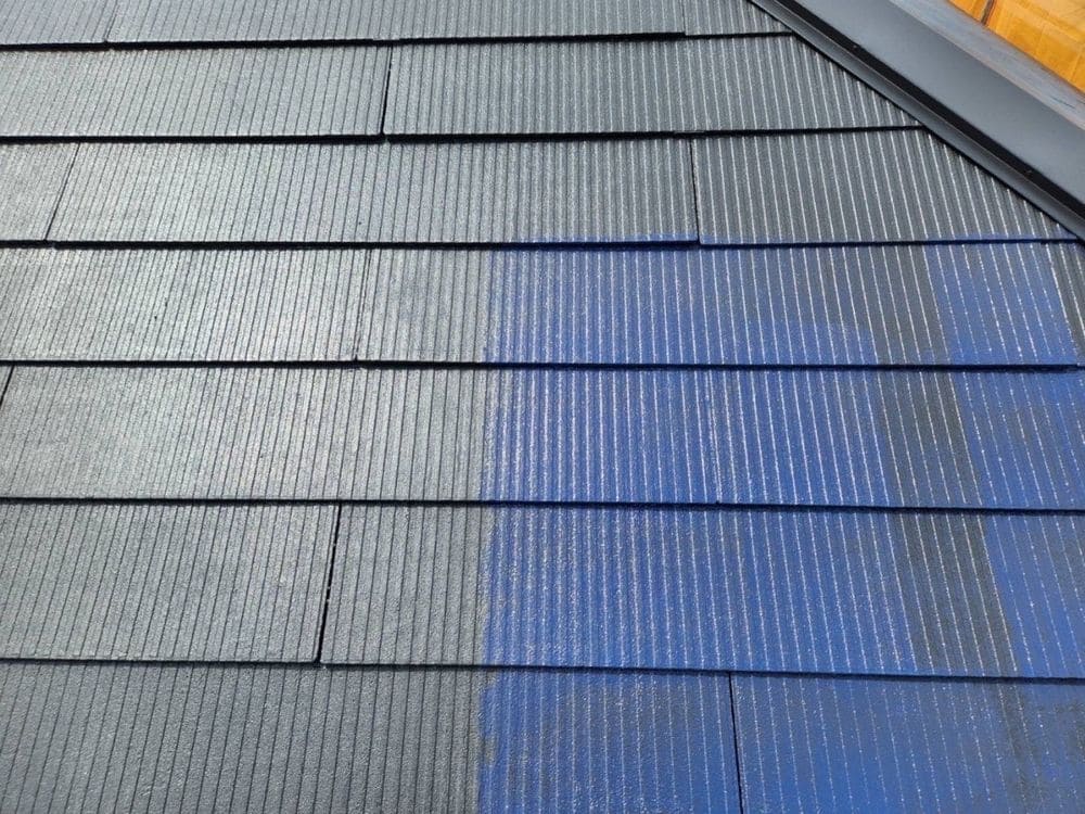 生駒市H様_上塗り_屋根塗装 生駒市 外壁塗装 リペイント匠