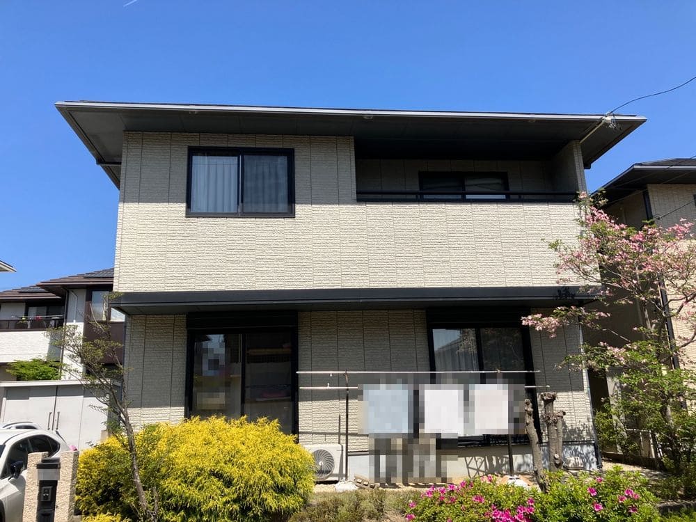 生駒市H様_施工前_外壁塗装 (2) 生駒市 外壁塗装 リペイント匠