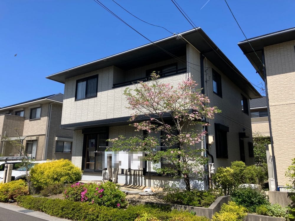 生駒市H様_施工前_外壁塗装 (3) 生駒市 外壁塗装 リペイント匠