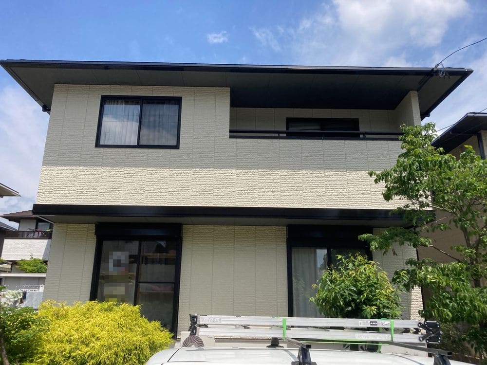 生駒市H様_施工後_外壁全体 (2) 生駒市 外壁塗装 リペイント匠