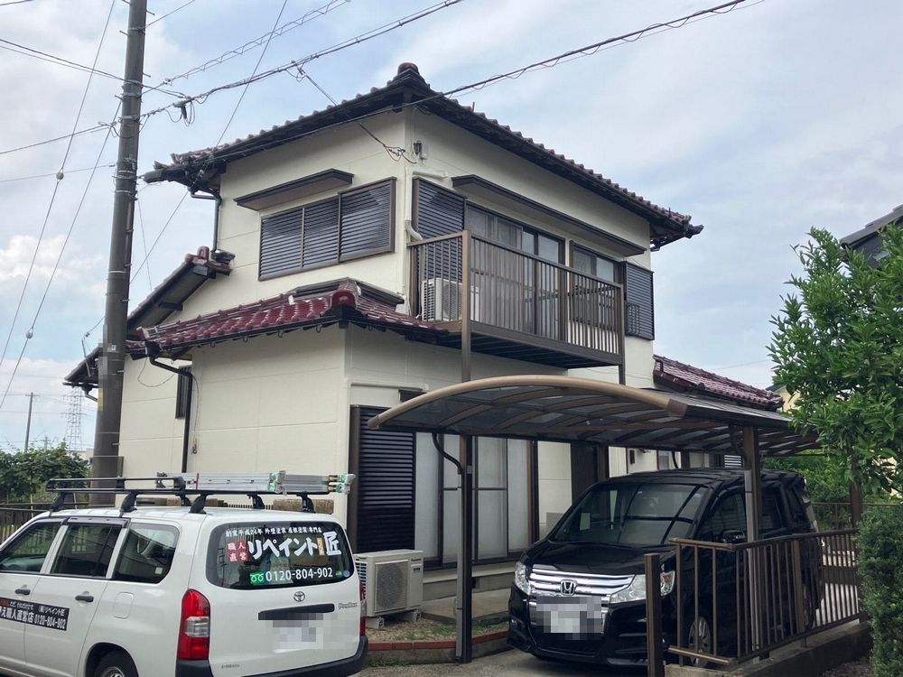 生駒市S様__外壁全体_施工後 生駒市 外壁塗装 リペイント匠