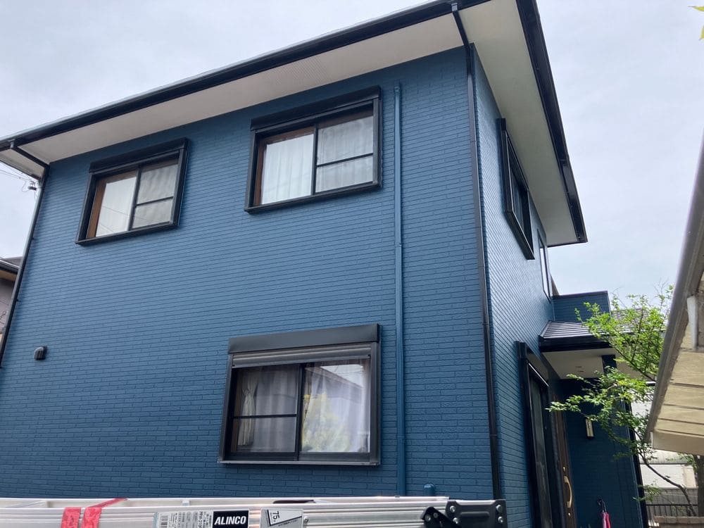 生駒市_施工後_外壁全体 (2) 生駒市 外壁塗装 リペイント匠