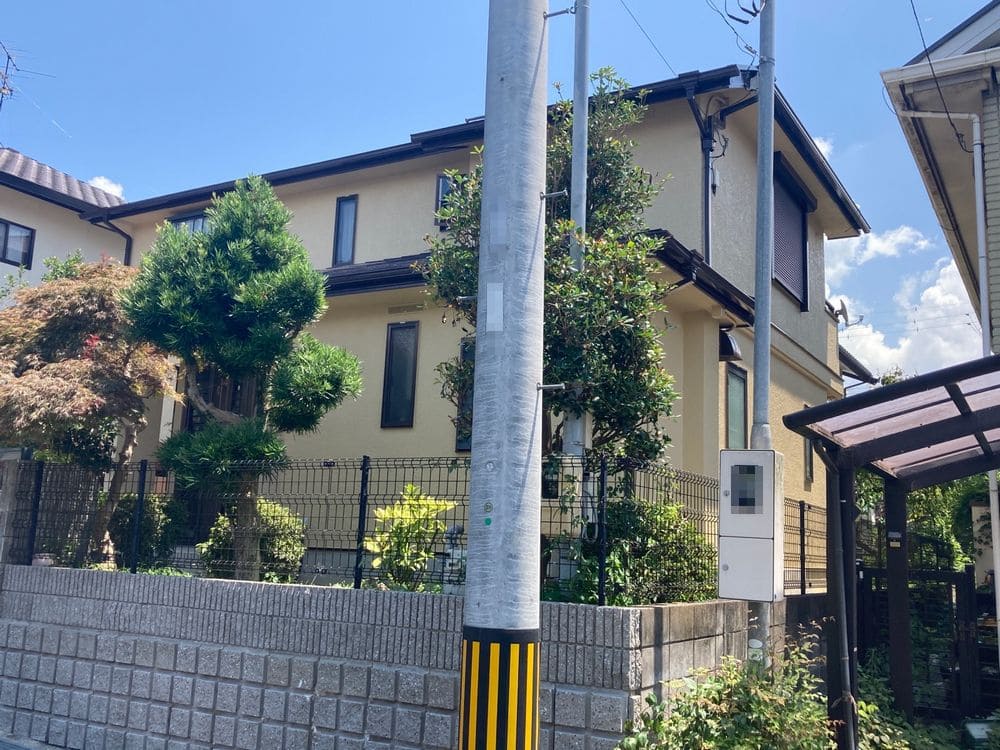 橿原市百合丘T様_施工後_外壁全体_外壁塗装 (2) 橿原市 外壁塗装 リペイント匠