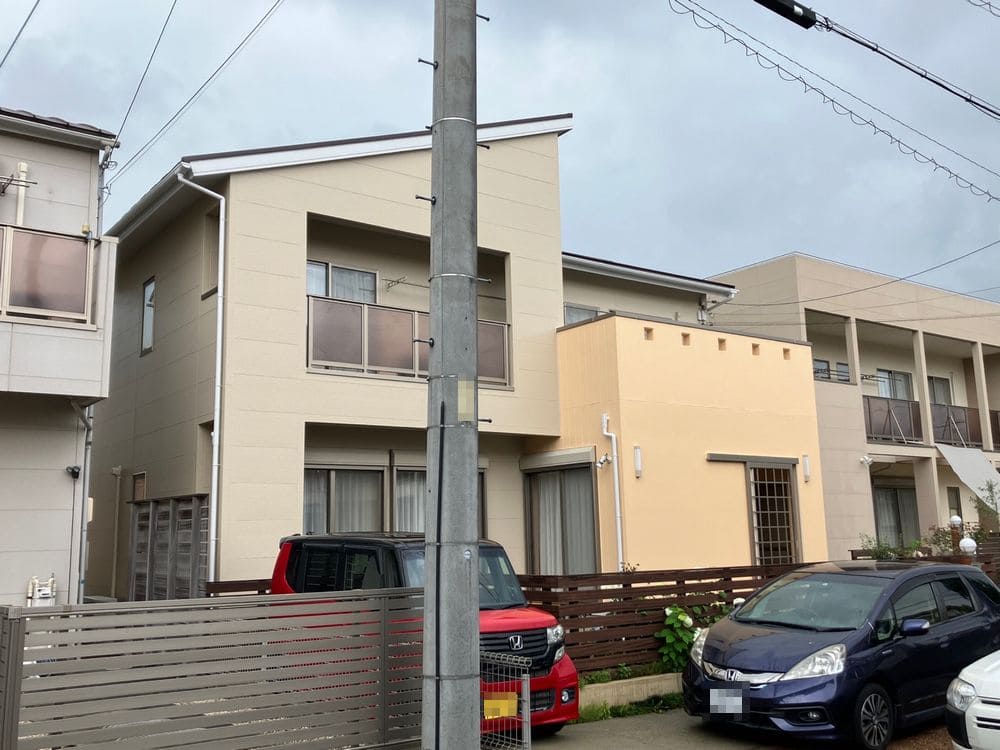 奈良市Y様_施工後_外壁全体 (2) 奈良市 外壁塗装 リペイント匠