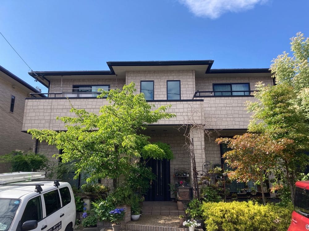 奈良市I様_施工前_外壁全体 奈良市 外壁塗装 リペイント匠