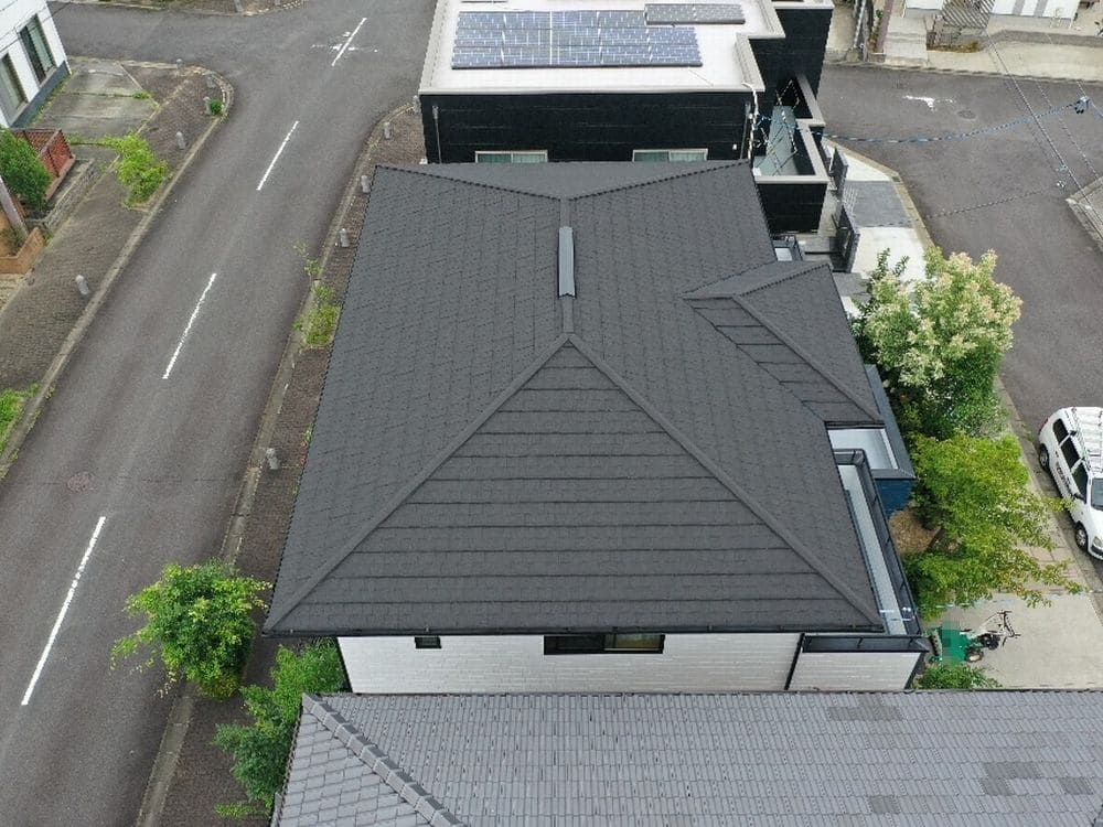 奈良市I様_施工後_屋根全体 (3) 奈良市 外壁塗装 リペイント匠