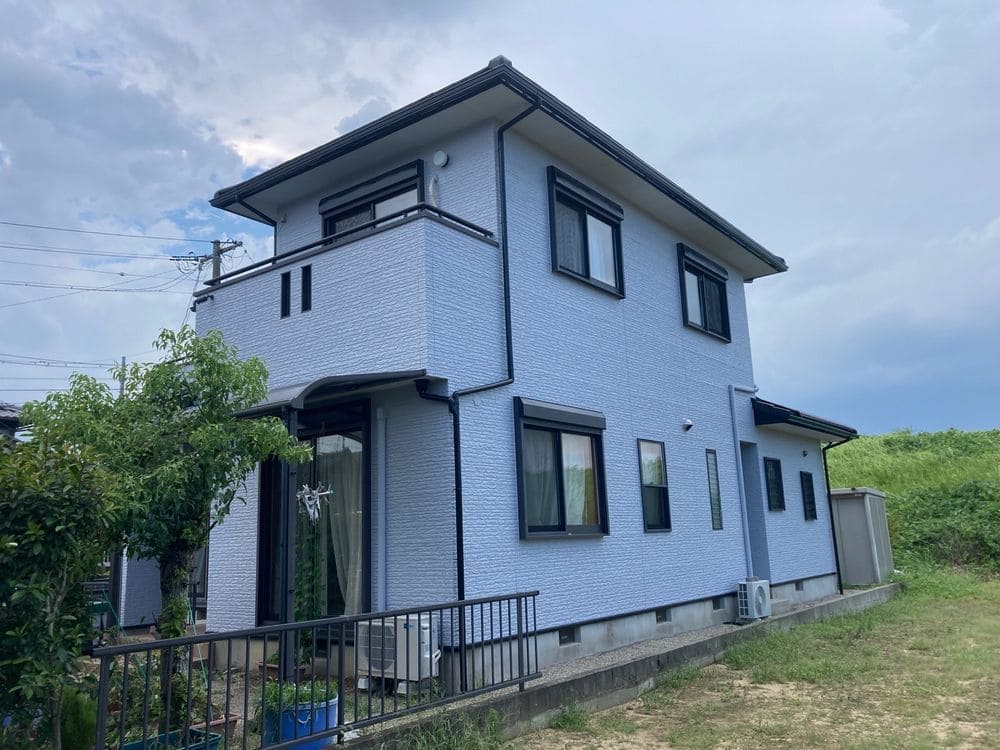 奈良市香良洲町O様_施工後_外壁全体 (1) 奈良市 外壁塗装 リペイント匠