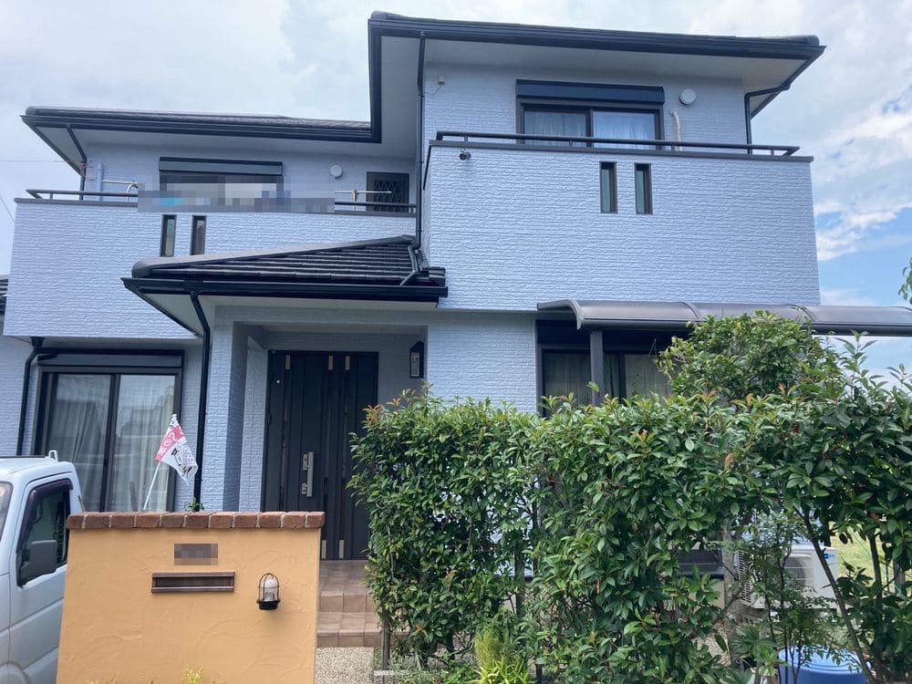 奈良市香良洲町O様_施工後_外壁全体 (3) 奈良市 外壁塗装 リペイント匠