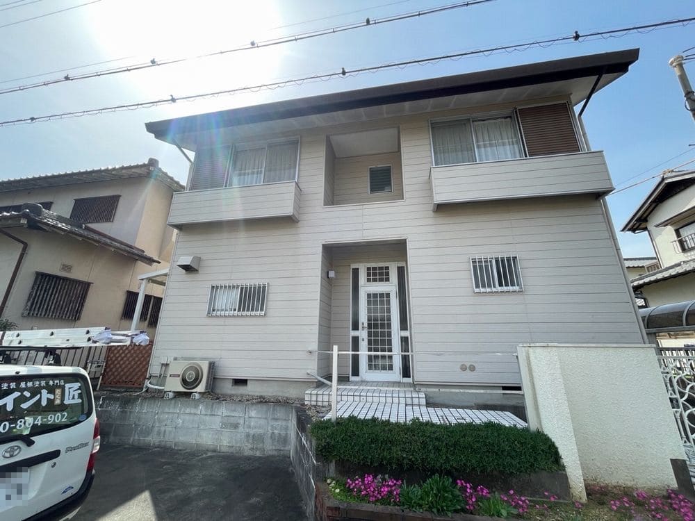 生駒市A様_施工後_外壁全体 (3) 生駒市 外壁塗装 リペイント匠