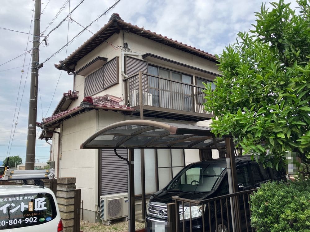 生駒市S様__施工前_外壁全体 生駒市 外壁塗装 リペイント匠