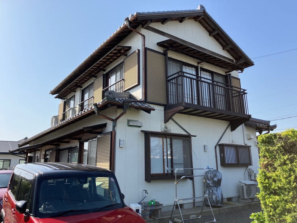 生駒市T様_施工前_外壁全体 (1) 生駒市 外壁塗装 リペイント匠