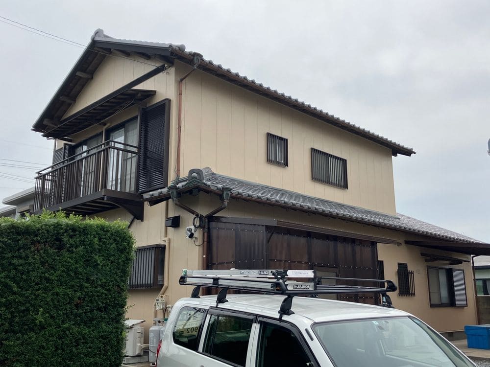 生駒市T様_施工後_外壁全体 (1) 生駒市 外壁塗装 リペイント匠