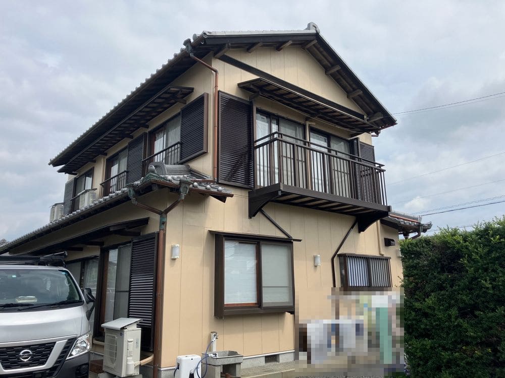 生駒市T様_施工後_外壁全体 (3) 生駒市 外壁塗装 リペイント匠