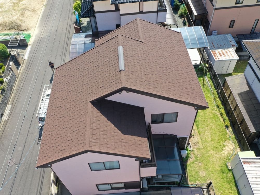 奈良市南が丘N様_施工後_屋根全体 (1) 奈良市 屋根工事 リペイント匠