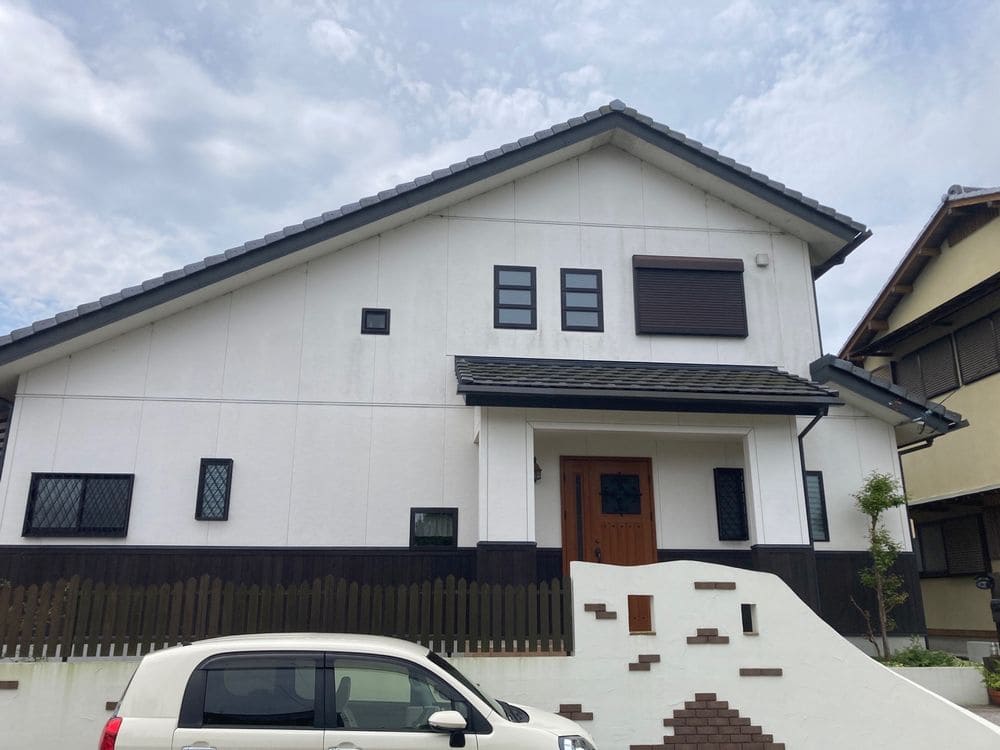 奈良市垂水S様_施工前_外壁全体 (2) 奈良市 外壁塗装 リペイント匠