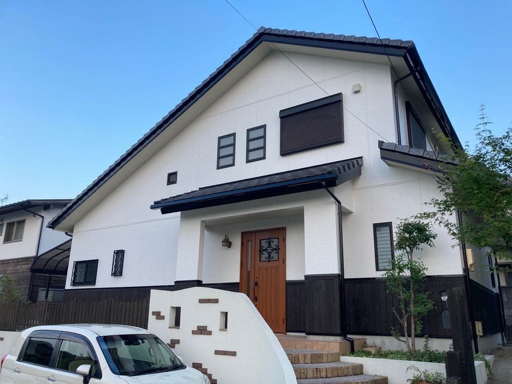 奈良市垂水S様_施工後_外壁全体 (1) 奈良市 外壁塗装 リペイント匠