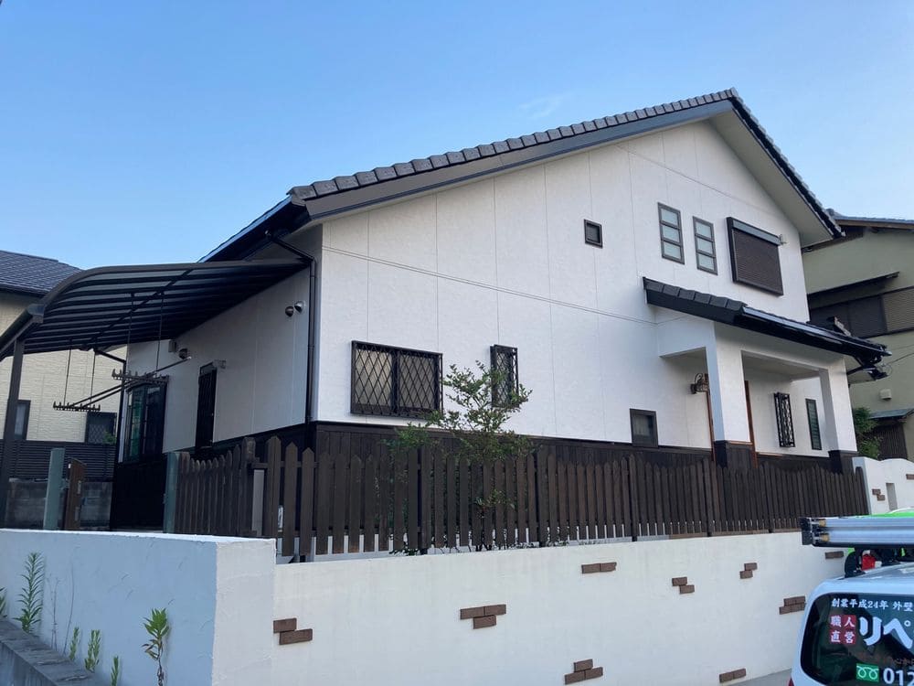 奈良市垂水S様_施工後_外壁全体 (2) 奈良市 外壁塗装 リペイント匠