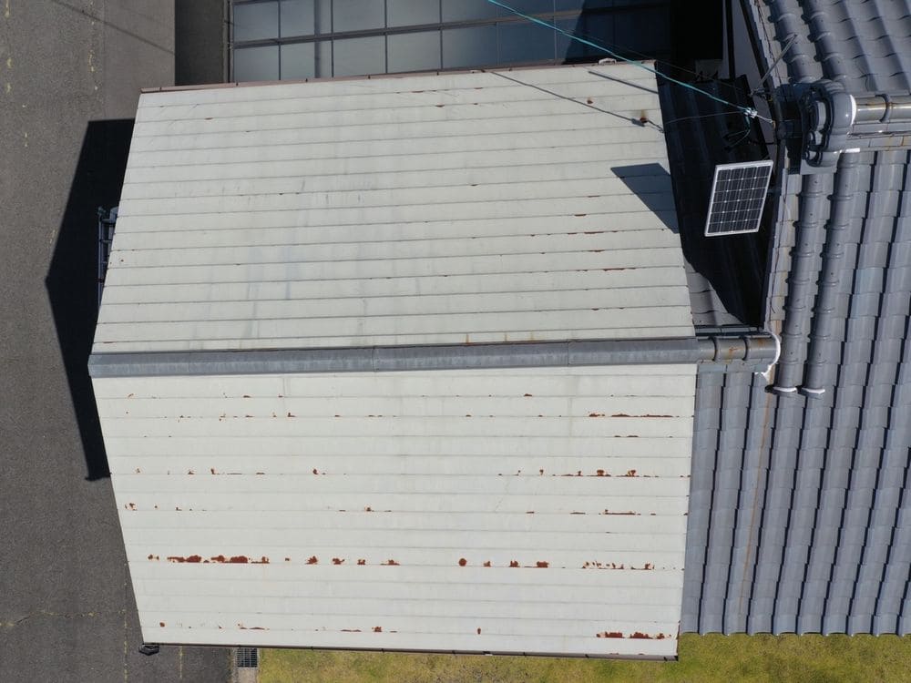 生駒市住吉H様_施工前_屋根全体 (1) 生駒市 外壁塗装 リペイント匠
