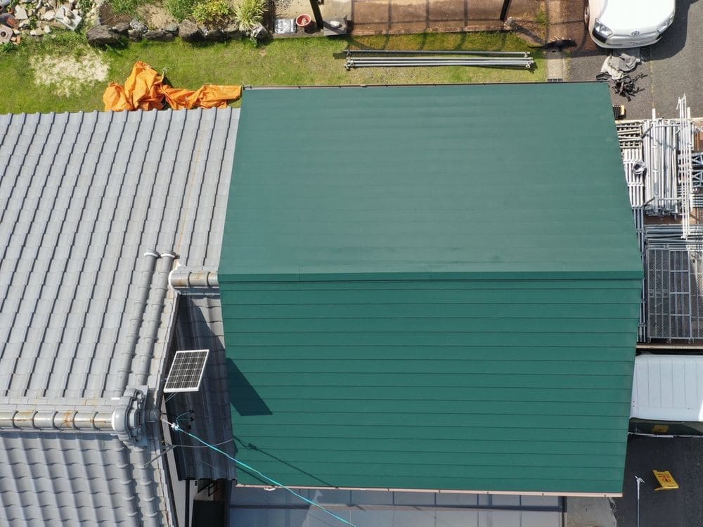 生駒市住吉H様_施工後_屋根全体 (1) 生駒市 外壁塗装 リペイント匠