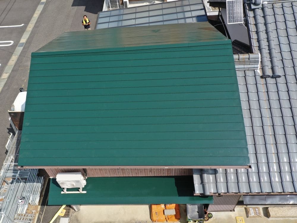 生駒市住吉H様_施工後_屋根全体 (2) 生駒市 外壁塗装 リペイント匠