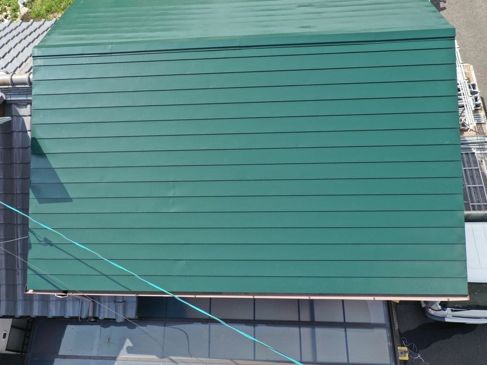 生駒市住吉H様_施工後_屋根全体 (3) 生駒市 外壁塗装 リペイント匠